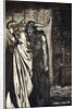 O wife betrayed I will avenge they trust deceived! by Arthur Rackham