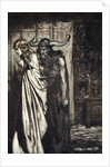 O wife betrayed I will avenge they trust deceived! by Arthur Rackham