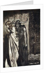 O wife betrayed I will avenge they trust deceived! by Arthur Rackham