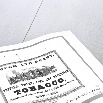 Tobacco label by Anonymous