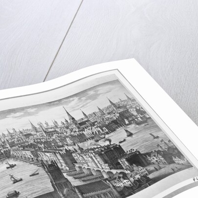 London Bridge in the year 1616 by Anonymous