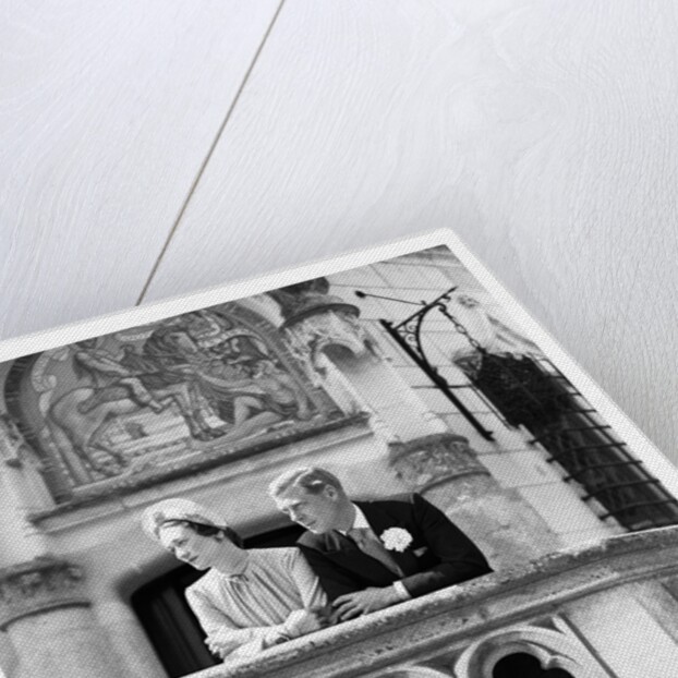 The Duke and Duchess of Windsor on their wedding day by Cecil Beaton