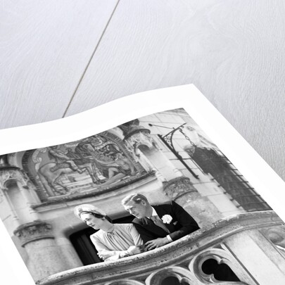 The Duke and Duchess of Windsor on their wedding day by Cecil Beaton