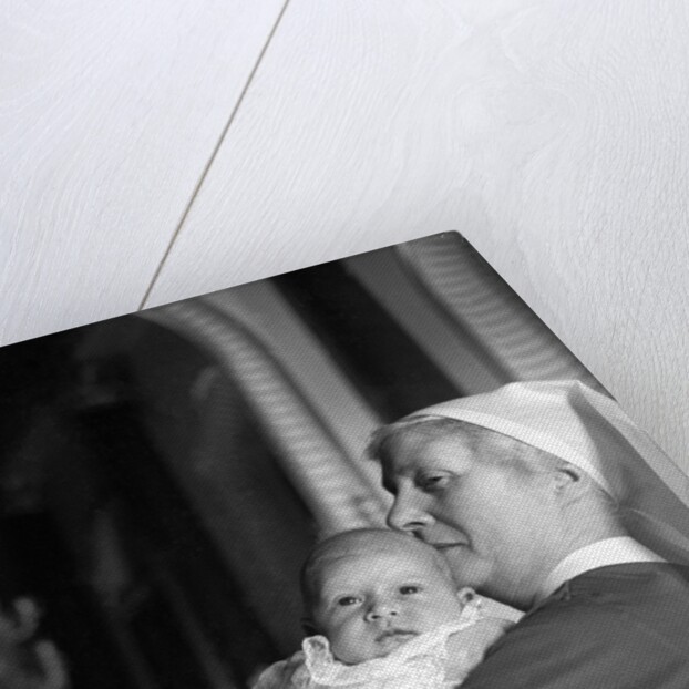 Prince Charles and his nurse by Cecil Beaton