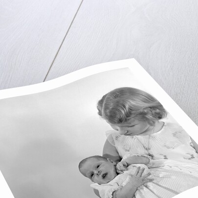 Princess Anne and Prince Andrew by Cecil Beaton
