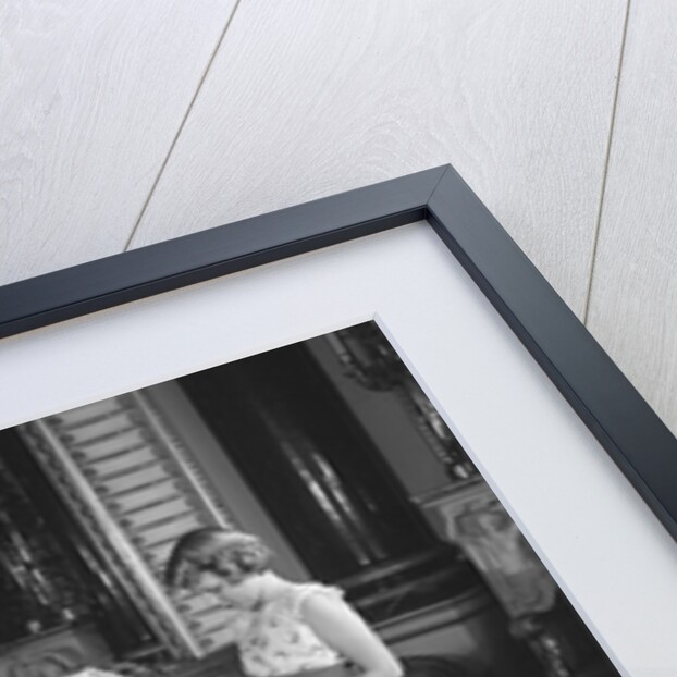 Prince Charles, Princess Anne, Prince Andrew and their nurse by Cecil Beaton