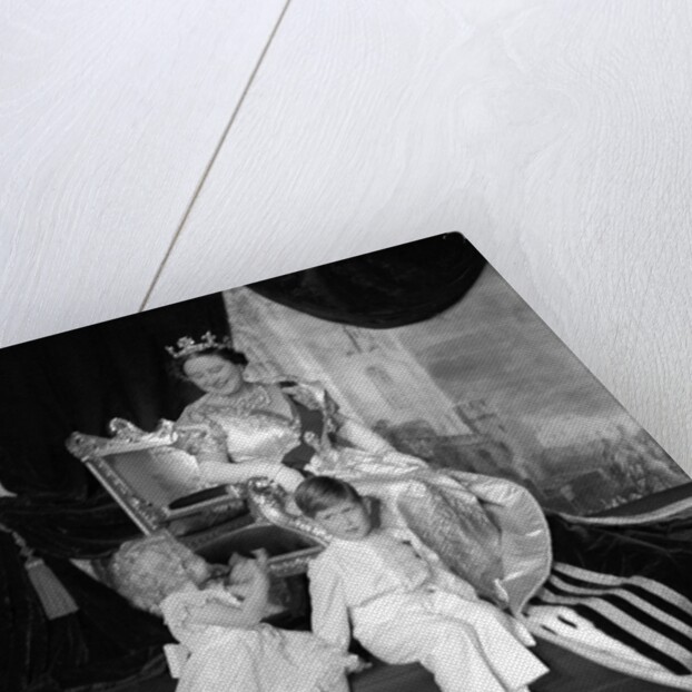 Queen Elizabeth, The Queen Mother, Prince Charles and Princess Anne by Cecil Beaton
