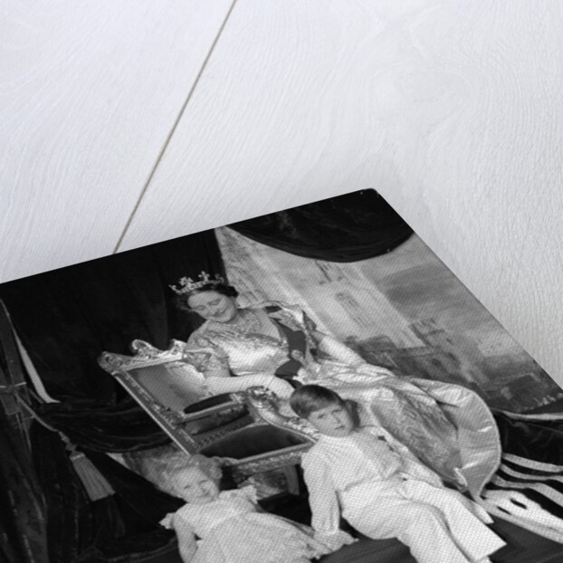 Queen Elizabeth, The Queen Mother, Prince Charles and Princess Anne by Cecil Beaton