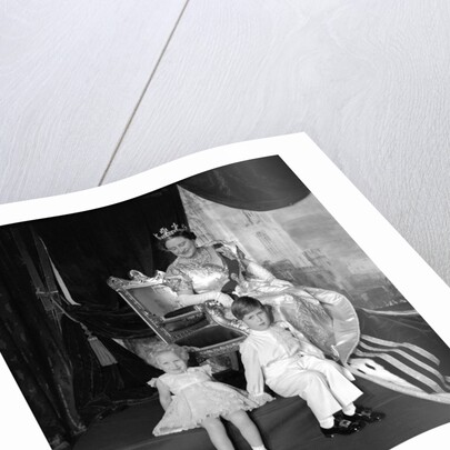 Queen Elizabeth, The Queen Mother, Prince Charles and Princess Anne by Cecil Beaton