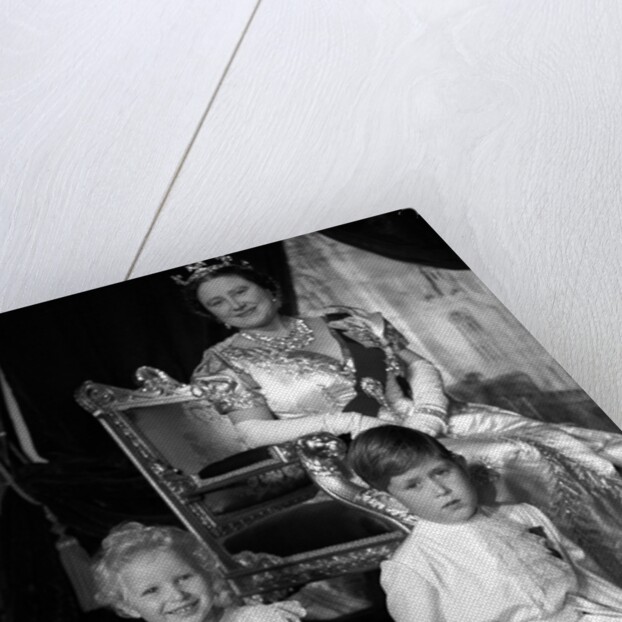 Queen Elizabeth, The Queen Mother, Prince Charles and Princess Anne by Cecil Beaton