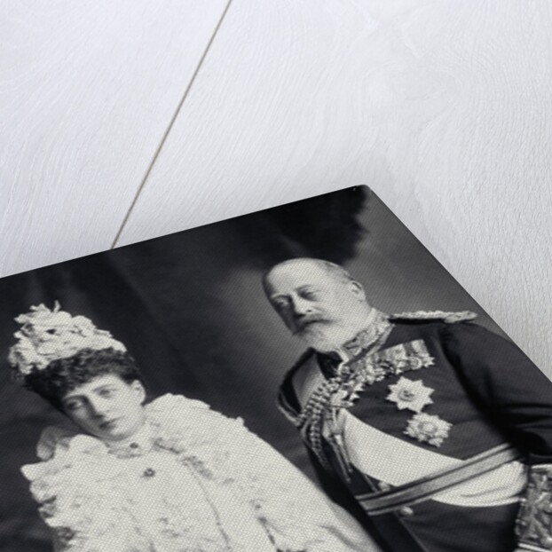 King Edward VII and Queen Alexandra by Lafayette Portrait Studios