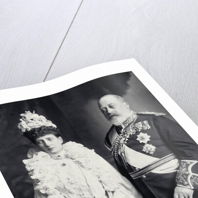 King Edward VII and Queen Alexandra by Lafayette Portrait Studios