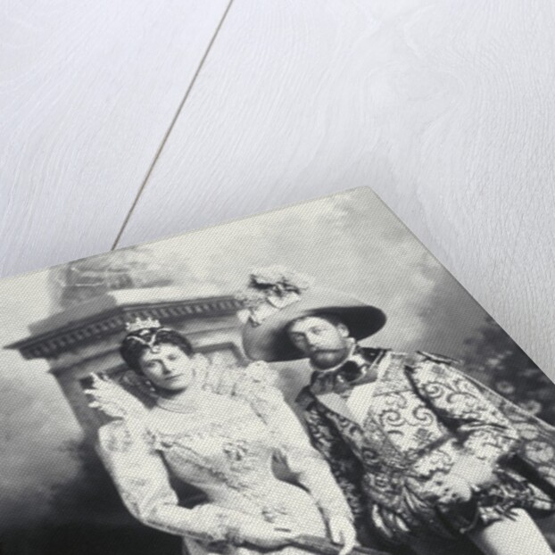 King George V and Queen Mary by Lafayette Portrait Studios