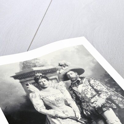 King George V and Queen Mary by Lafayette Portrait Studios