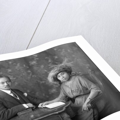 The Prince and Princess Purachatra by Lafayette Portrait Studios