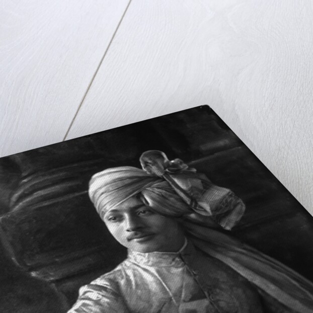 Nawab Sawar Ali Khan of Kurwai by Lafayette Portrait Studios