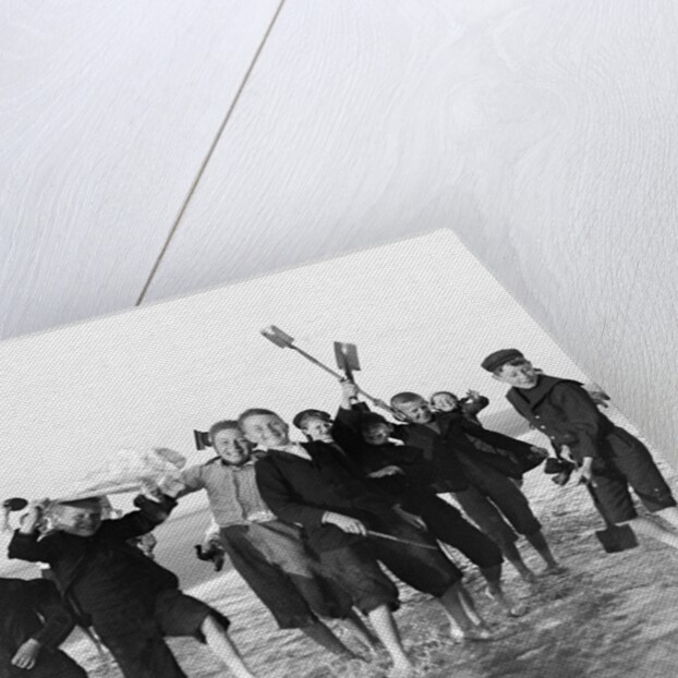Paddling in the Sea by Andrew Pitcairn-Knowles