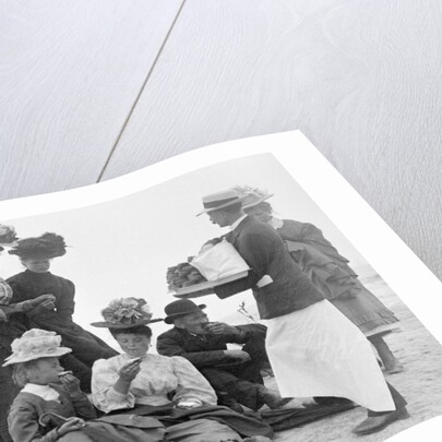 Picnic on Groyne by Andrew Pitcairn-Knowles