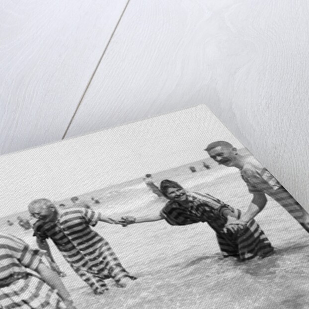 Five Striped Bathers by Andrew Pitcairn-Knowles