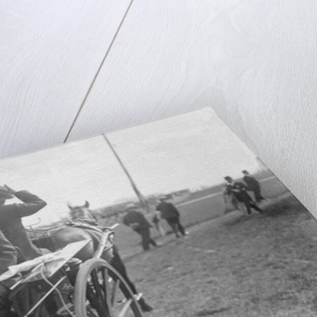 The Starter in Cart on Way to Start by Andrew Pitcairn-Knowles
