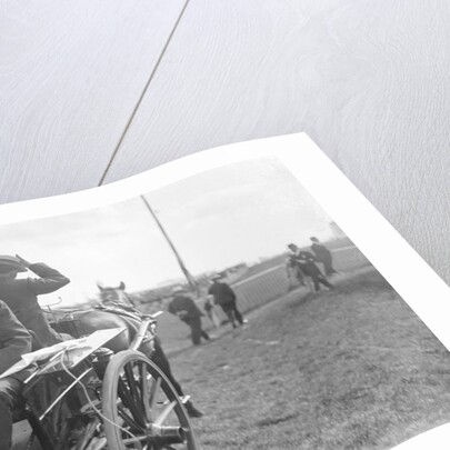 The Starter in Cart on Way to Start by Andrew Pitcairn-Knowles