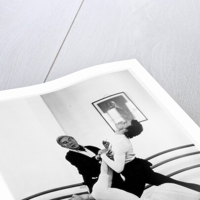 Lynn Seymour and Anthony Dowell with Frederick Ashton rehearsing Ivan Turgenev's A Month in the Country by Anthony Crickmay