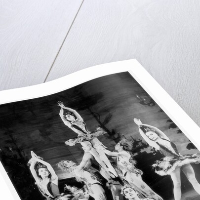 Rosemary Lindsay, Phillip Chatfield, Beryl Grey, Alexander Grant, Bryan Ashbridge and Svetlana Beriosova in Homage to the Queen at the Royal Opera House by Houston Rogers