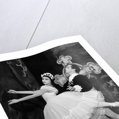 Robert Helpmann and Margot Fonteyn in Giselle at the Royal Opera House by J.W.Debenham