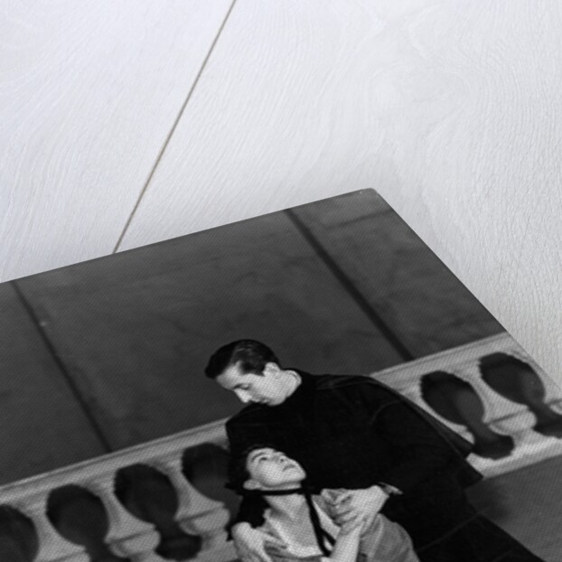 Margot Fonteyn and Frederick Ashton in Nocturne at the Sadler's Wells Theatre by J.W.Debenham