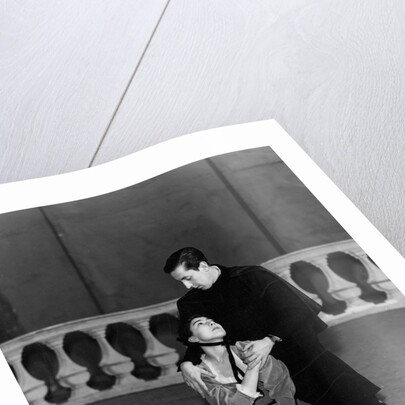 Margot Fonteyn and Frederick Ashton in Nocturne at the Sadler's Wells Theatre by J.W.Debenham