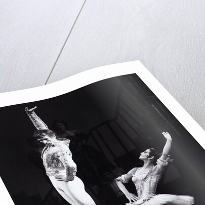 Rudolf Nureyev and Lucette Aldous in LÚon Minkus's Don Quixote at the Adelaide Theatre by Anthony Crickmay
