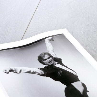 Rudolf Nureyev rehearsing for Gayane by Anthony Crickmay