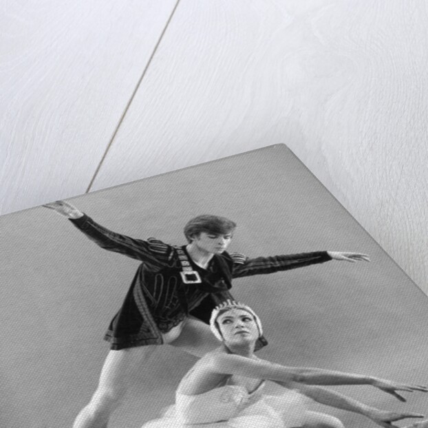 Rudolf Nureyev and Sonia Arova in Le Lac Des Cygnes by Anthony Crickmay