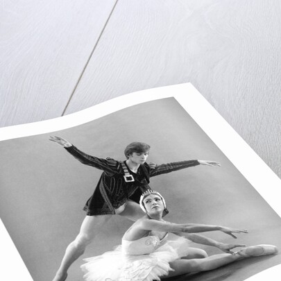 Rudolf Nureyev and Sonia Arova in Le Lac Des Cygnes by Anthony Crickmay