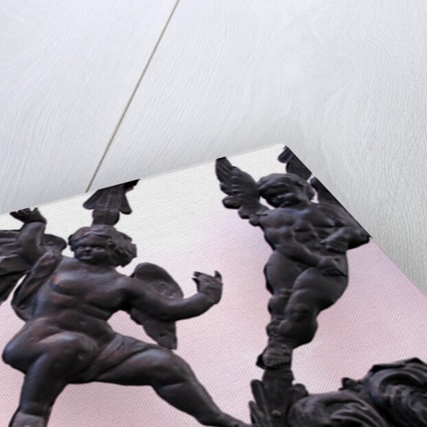 Balustrade of a staircase, detail by Stuart Cox