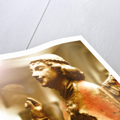 The Angel of the Annunciation, detail by Stuart Cox