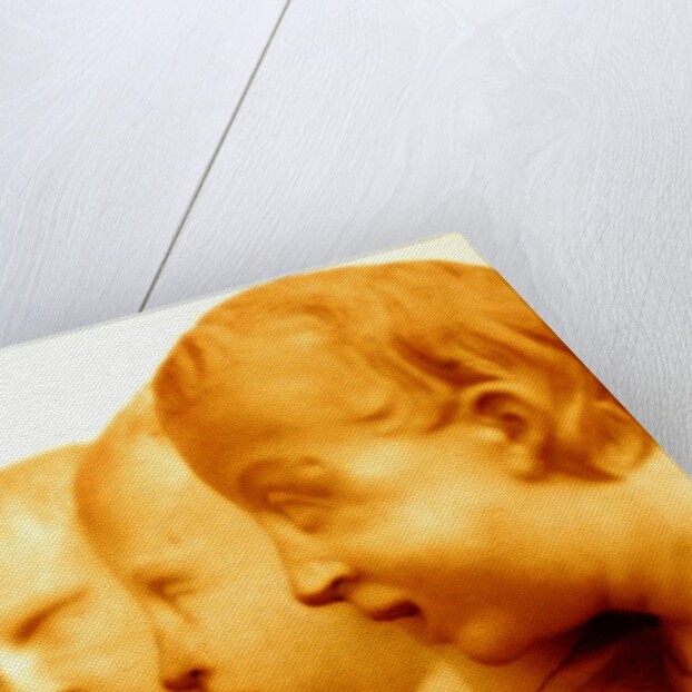 Three Adoring Angels, detail by Stuart Cox