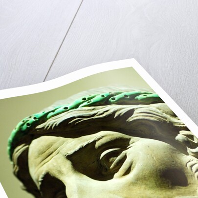 Bust of Jesus Christ, detail of face by Stuart Cox