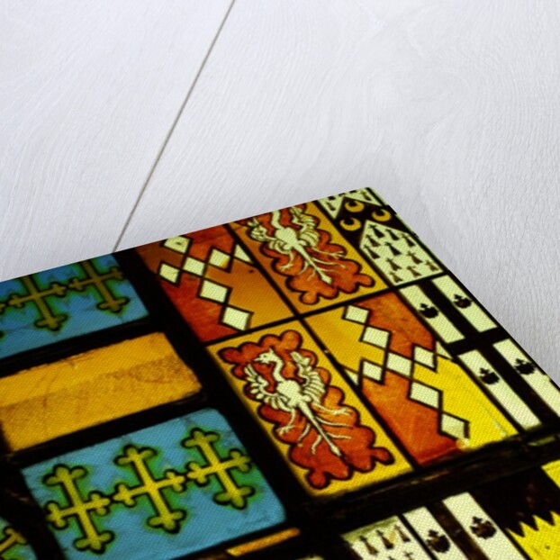 The Arms of Beaupre & Meeres, detail by Stuart Cox