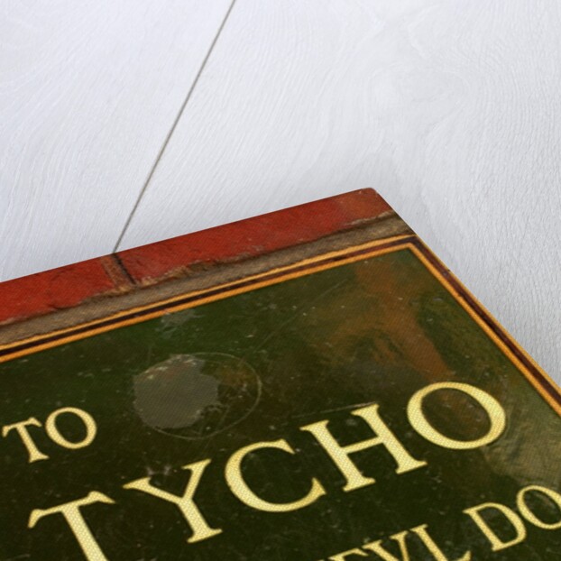 Plaque in memory of Tycho, pet dog of Sir Henry Cole, in the John Madejski Garden of the V&A Museum by Stuart Cox
