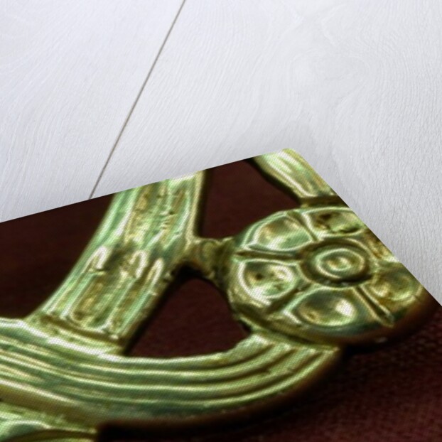 Shoe buckle, detail by Stuart Cox