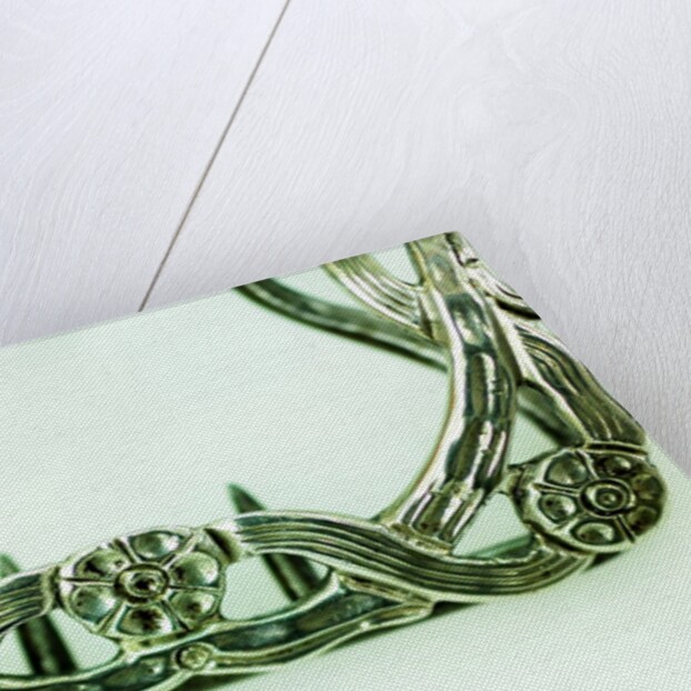 Shoe buckle, detail by Stuart Cox