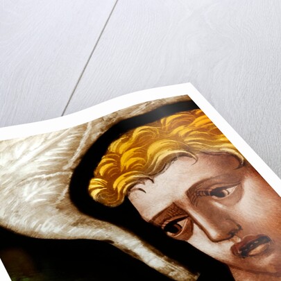 Three angels at a table, from a subject of a Abraham by Stuart Cox