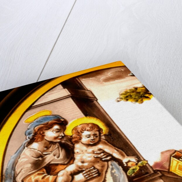 Saint Mary of Egypt and the Virgin and Child by Stuart Cox