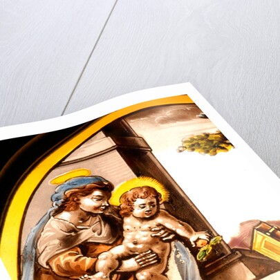 Saint Mary of Egypt and the Virgin and Child by Stuart Cox