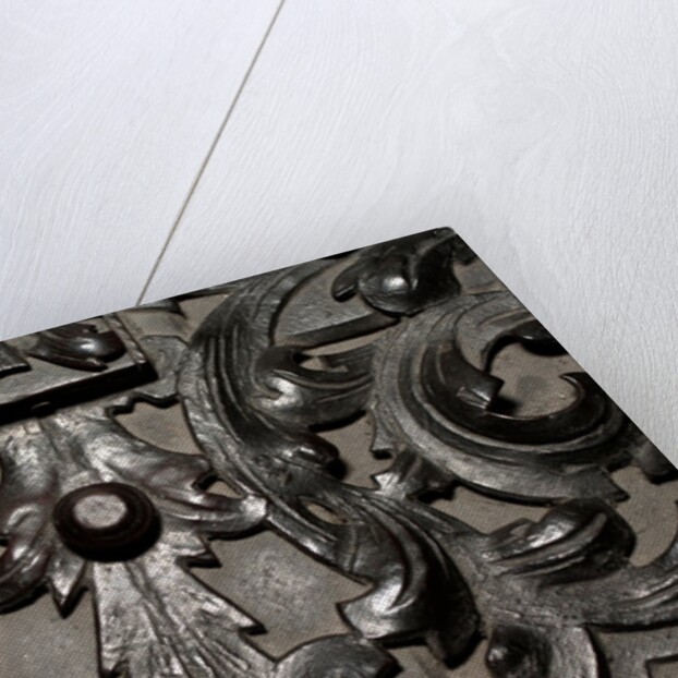 Detail of a chest by Stuart Cox