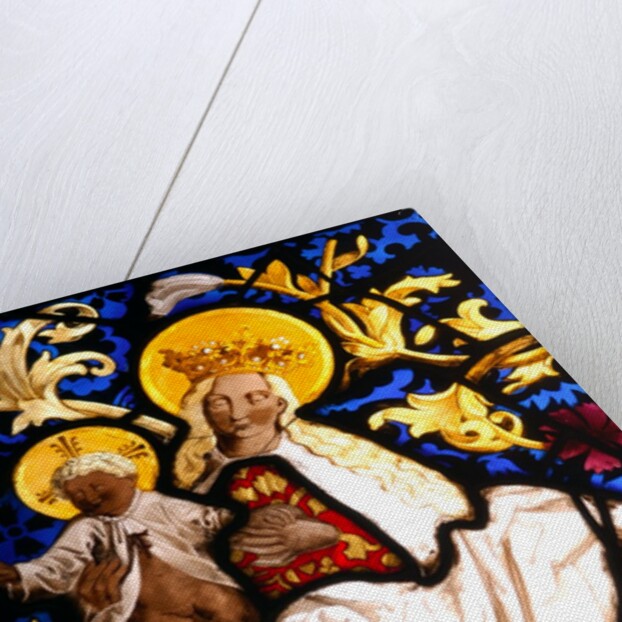 Virgin and Child, from a series of the Mystic marriage of St Catherine by Stuart Cox