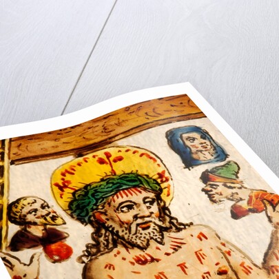 Christ as the Man of Sorrows with the instrument of the Passion by Stuart Cox