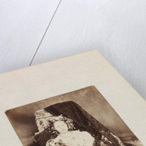 Portrait of a girl in fancy dress by Lewis Carroll