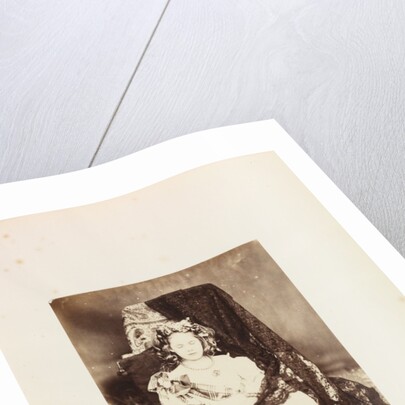 Portrait of a girl in fancy dress by Lewis Carroll